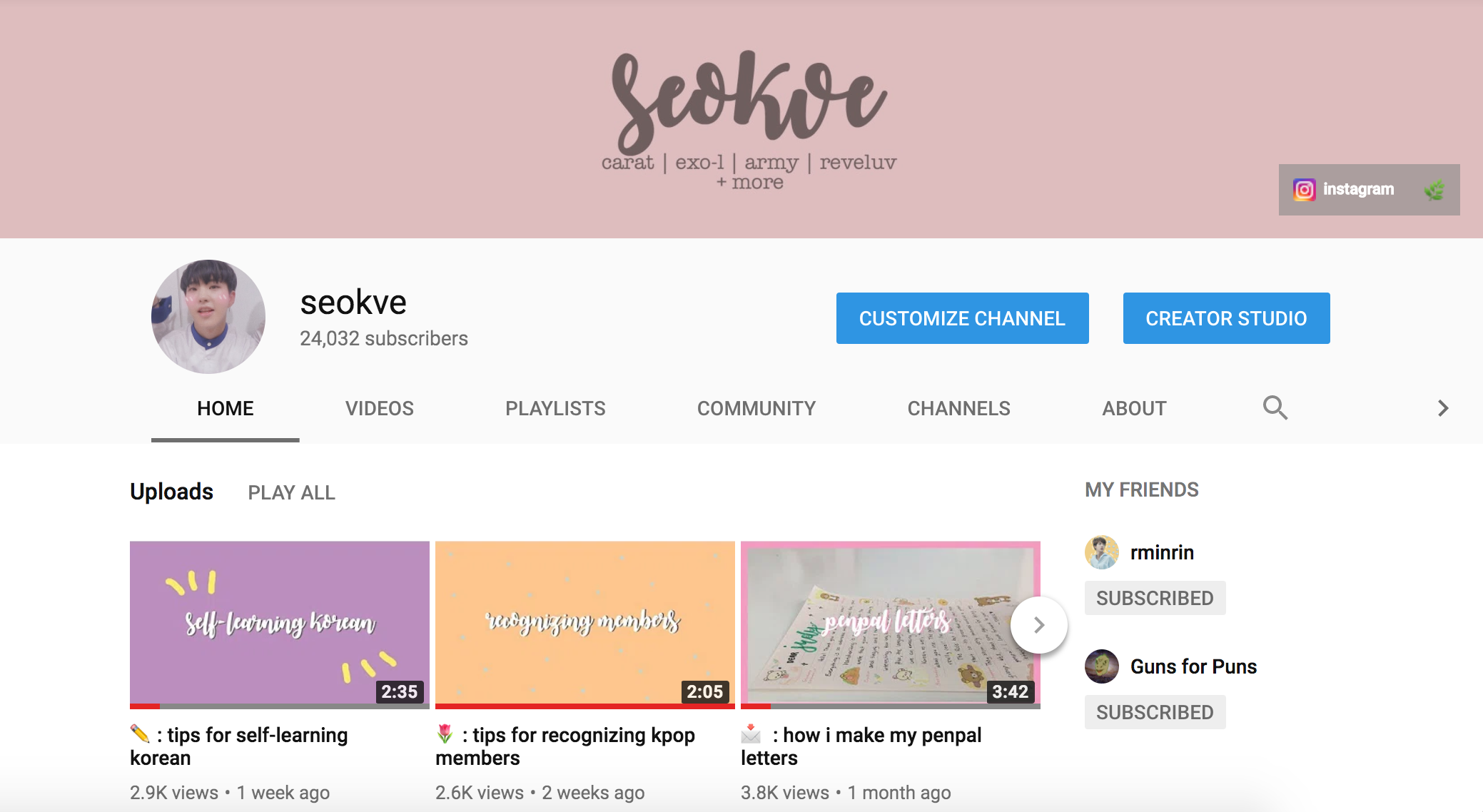 Starting A Kpop Youtube Channel Seokve